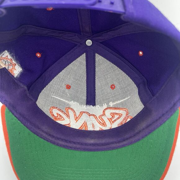 Vintage 90s Phoenix Suns NBA Basketball Wool New Era Pro  Vintage 90s Phoenix Suns Starter Bubble Logo NBA Snapback Wool Hat Cap